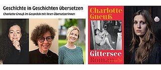 Charlotte Gneuß auf der Frankfurter Buchmesse 2024