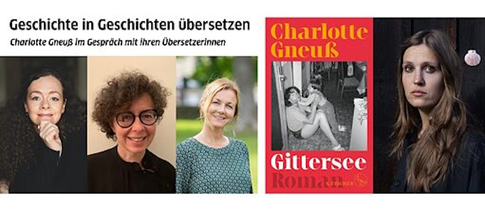 Charlotte Gneuß auf der Frankfurter Buchmesse 2024